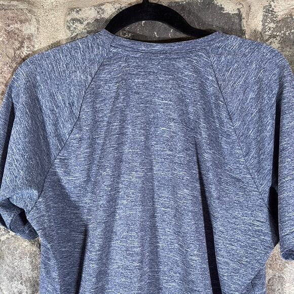 Nike Swim Dri-Fit Hydroguard Shirt‎ UPF 40+ NESSA589 Blue Men's Small Athletic - Picture 7 of 13